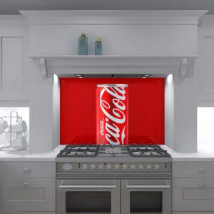 Classic Coke Kitchen Splashback