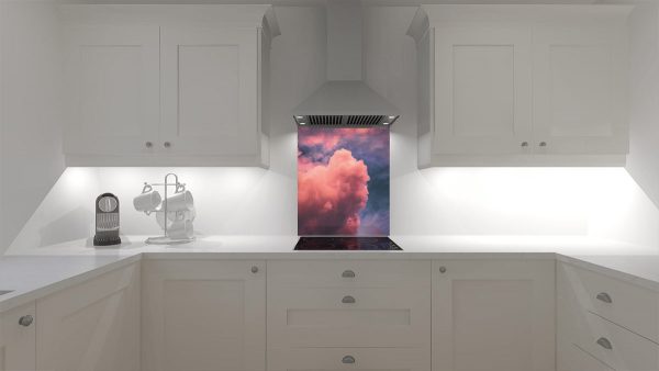 Vibrant Clouds Kitchen Splashback